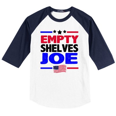 Empty Shelves Joe Baseball Sleeve Shirt