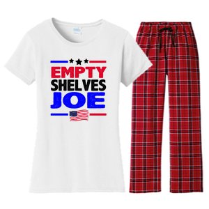 Empty Shelves Joe Women's Flannel Pajama Set