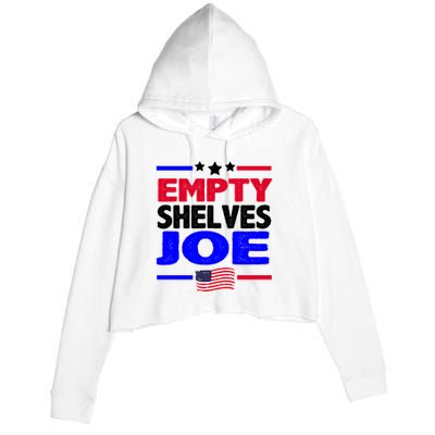 Empty Shelves Joe Crop Fleece Hoodie