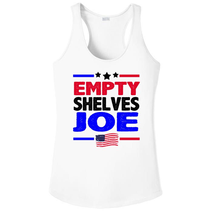 Empty Shelves Joe Ladies PosiCharge Competitor Racerback Tank