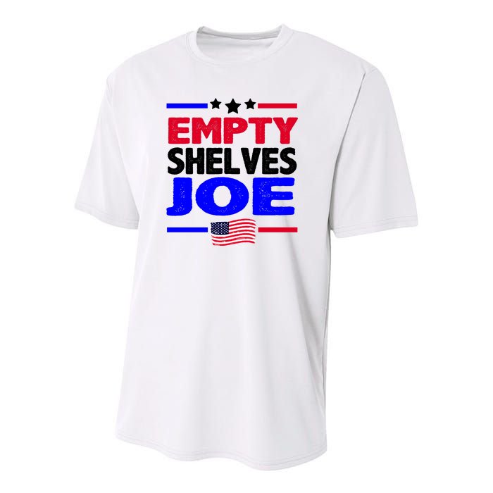 Empty Shelves Joe Youth Performance Sprint T-Shirt