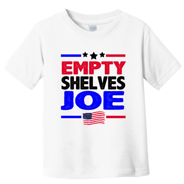 Empty Shelves Joe Toddler T-Shirt