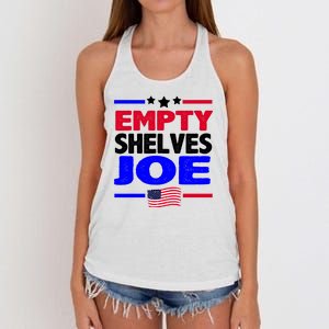 Empty Shelves Joe Women's Knotted Racerback Tank