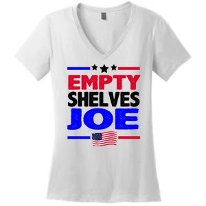 Empty Shelves Joe Women's V-Neck T-Shirt