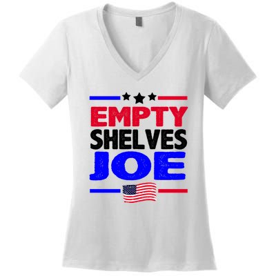 Empty Shelves Joe Women's V-Neck T-Shirt
