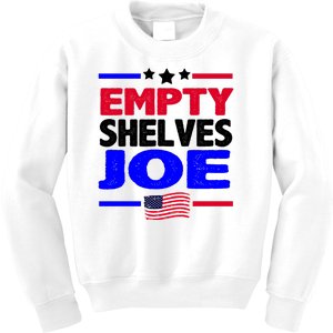 Empty Shelves Joe Kids Sweatshirt