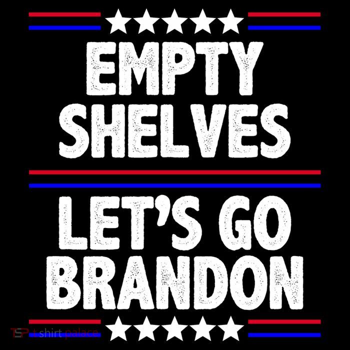 Empty Shelves Joe Let's Go Brandon Impact Tech Backpack
