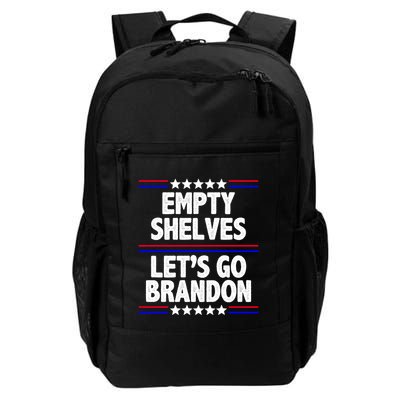 Empty Shelves Joe Let's Go Brandon Daily Commute Backpack