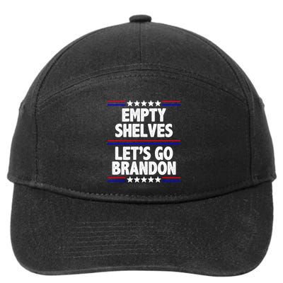 Empty Shelves Joe Let's Go Brandon 7-Panel Snapback Hat
