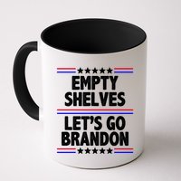 Empty Shelves Joe Let's Go Brandon Mug