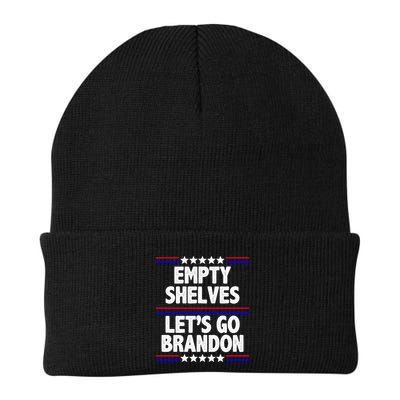 Empty Shelves Joe Let's Go Brandon Beanie
