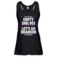 Empty Shelves Joe Let's Go Brandon Ladies Essential Flowy Tank