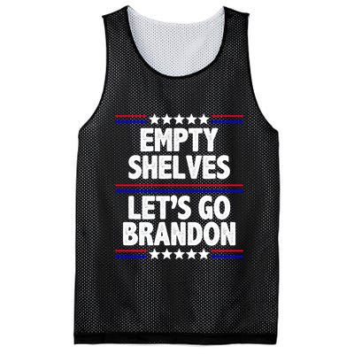 Empty Shelves Joe Let's Go Brandon Mesh Reversible Basketball Jersey Tank