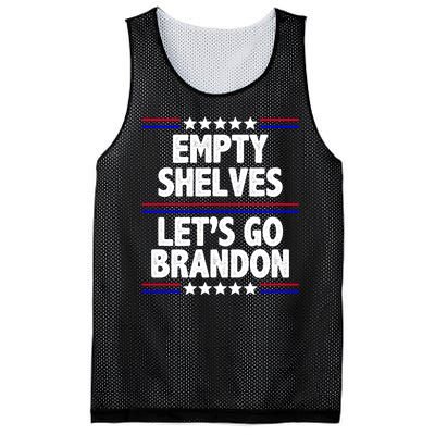 Empty Shelves Joe Let's Go Brandon Mesh Reversible Basketball Jersey Tank