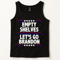 Empty Shelves Joe Let's Go Brandon Tank Top
