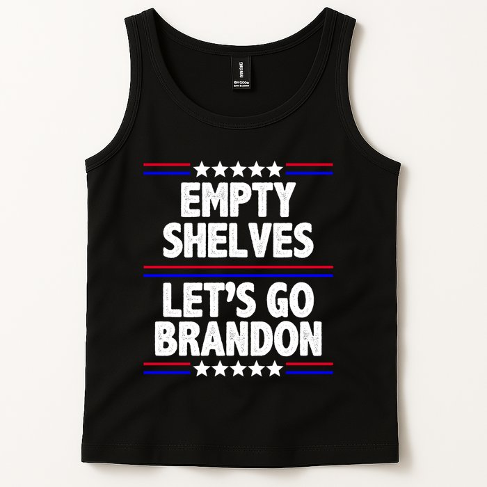 Empty Shelves Joe Let's Go Brandon Tank Top