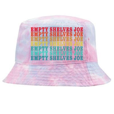 Empty Shelves Joe Anti Joe Biden Classic 7 Tie-Dyed Bucket Hat