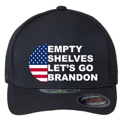Empty Shelves Joe, Let's Go Brandon, Anti Biden Flexfit Unipanel Trucker Cap