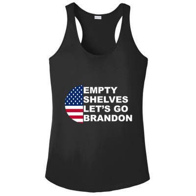 Empty Shelves Joe, Let's Go Brandon, Anti Biden Ladies PosiCharge Competitor Racerback Tank