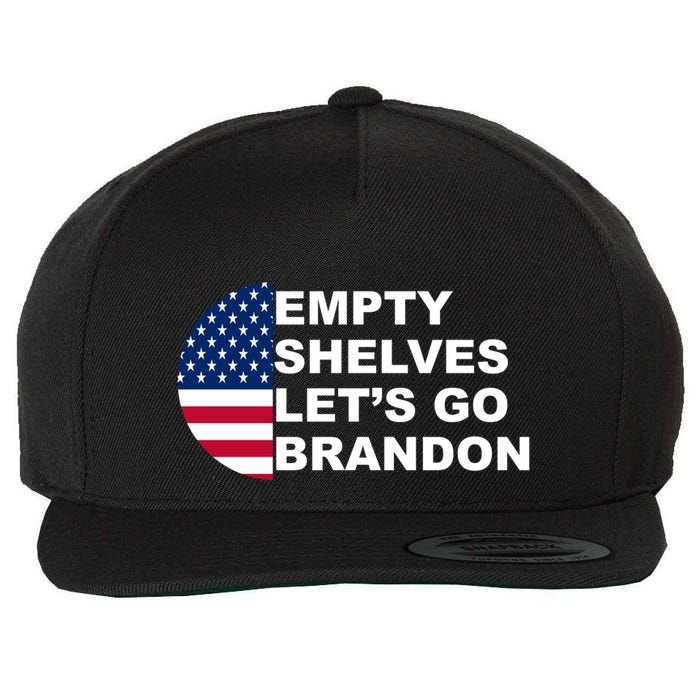 Empty Shelves Joe, Let's Go Brandon, Anti Biden Wool Snapback Cap