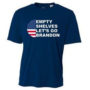 Empty Shelves Joe, Let's Go Brandon, Anti Biden Cooling Performance Crew T-Shirt