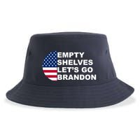 Empty Shelves Joe, Let's Go Brandon, Anti Biden Sustainable Bucket Hat