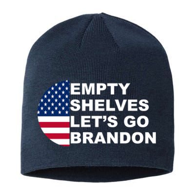 Empty Shelves Joe, Let's Go Brandon, Anti Biden Sustainable Beanie