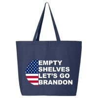 Empty Shelves Joe, Let's Go Brandon, Anti Biden 25L Jumbo Tote