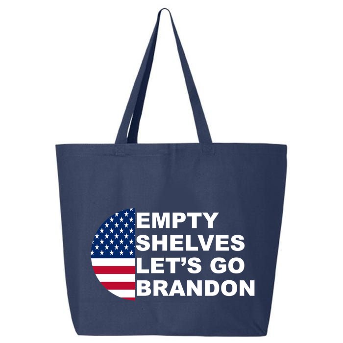 Empty Shelves Joe, Let's Go Brandon, Anti Biden 25L Jumbo Tote