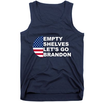 Empty Shelves Joe, Let's Go Brandon, Anti Biden Tank Top