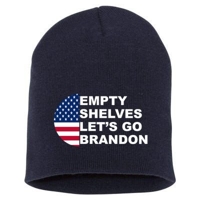 Empty Shelves Joe, Let's Go Brandon, Anti Biden Short Acrylic Beanie