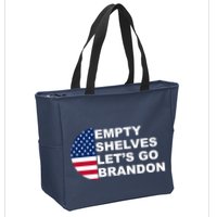Empty Shelves Joe, Let's Go Brandon, Anti Biden Zip Tote Bag