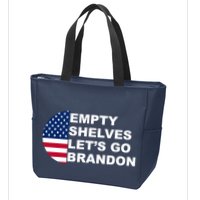Empty Shelves Joe, Let's Go Brandon, Anti Biden Zip Tote Bag