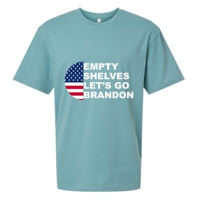 Empty Shelves Joe, Let's Go Brandon, Anti Biden Sueded Cloud Jersey T-Shirt