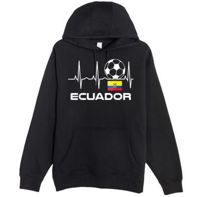 Ecuador Soccer Jersey Shirt - Ecuadorian Futbol Premium Pullover Hoodie