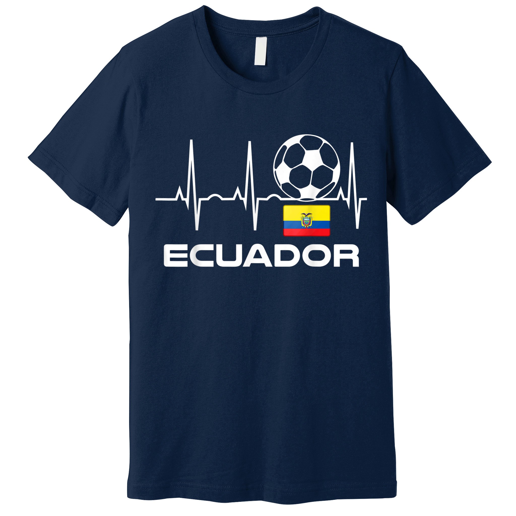 Ecuador Soccer Jersey Shirt - Ecuadorian Futbol Premium T-Shirt