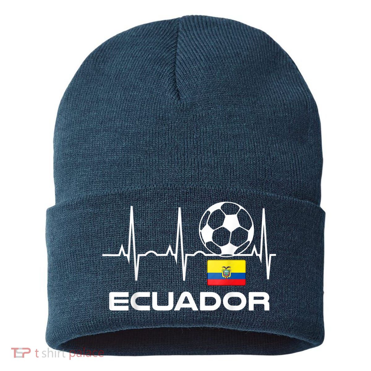 Ecuador Soccer Jersey Shirt - Ecuadorian Futbol Sustainable Knit Beanie