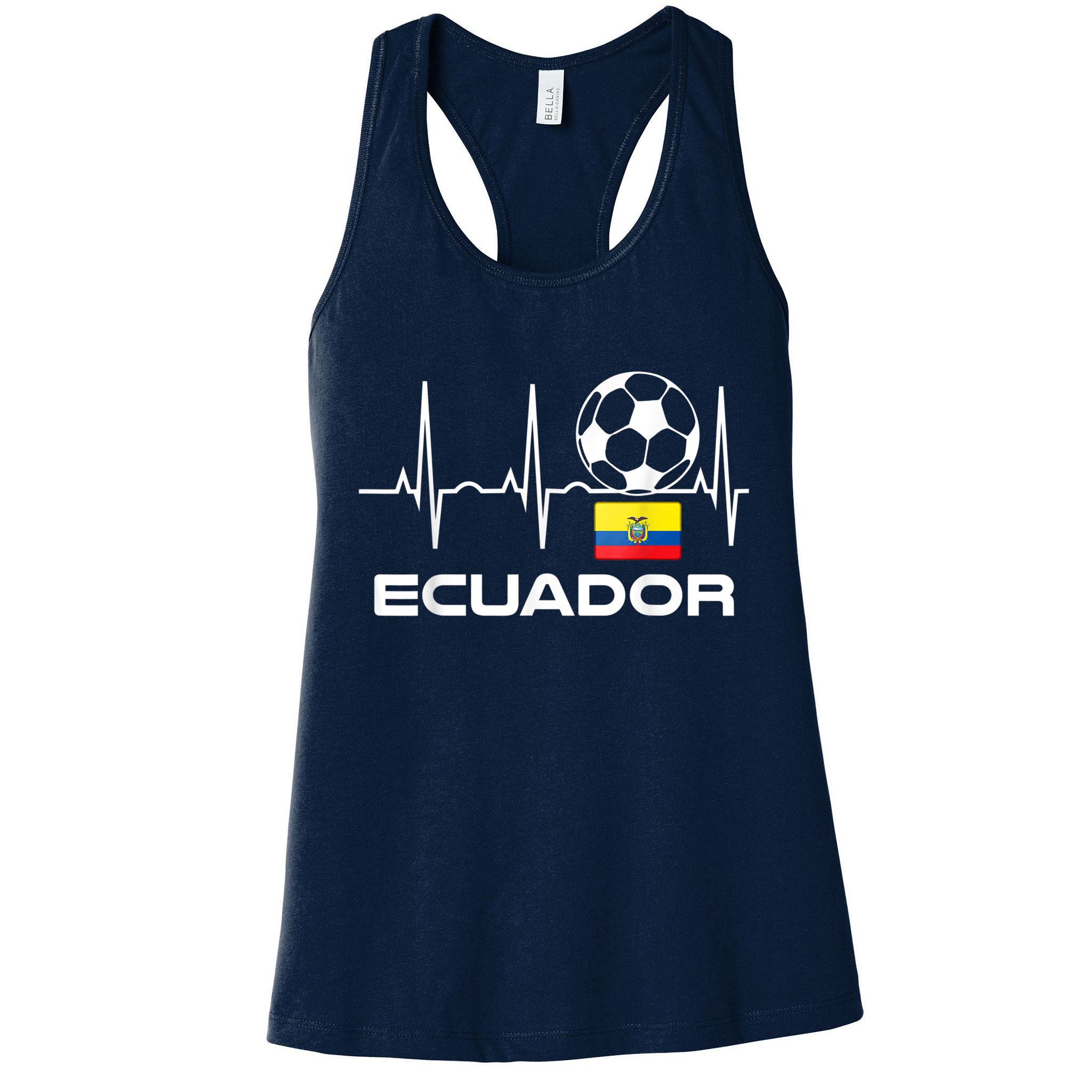 Ecuador Soccer Jersey Shirt - Ecuadorian Futbol Womens Tank Top