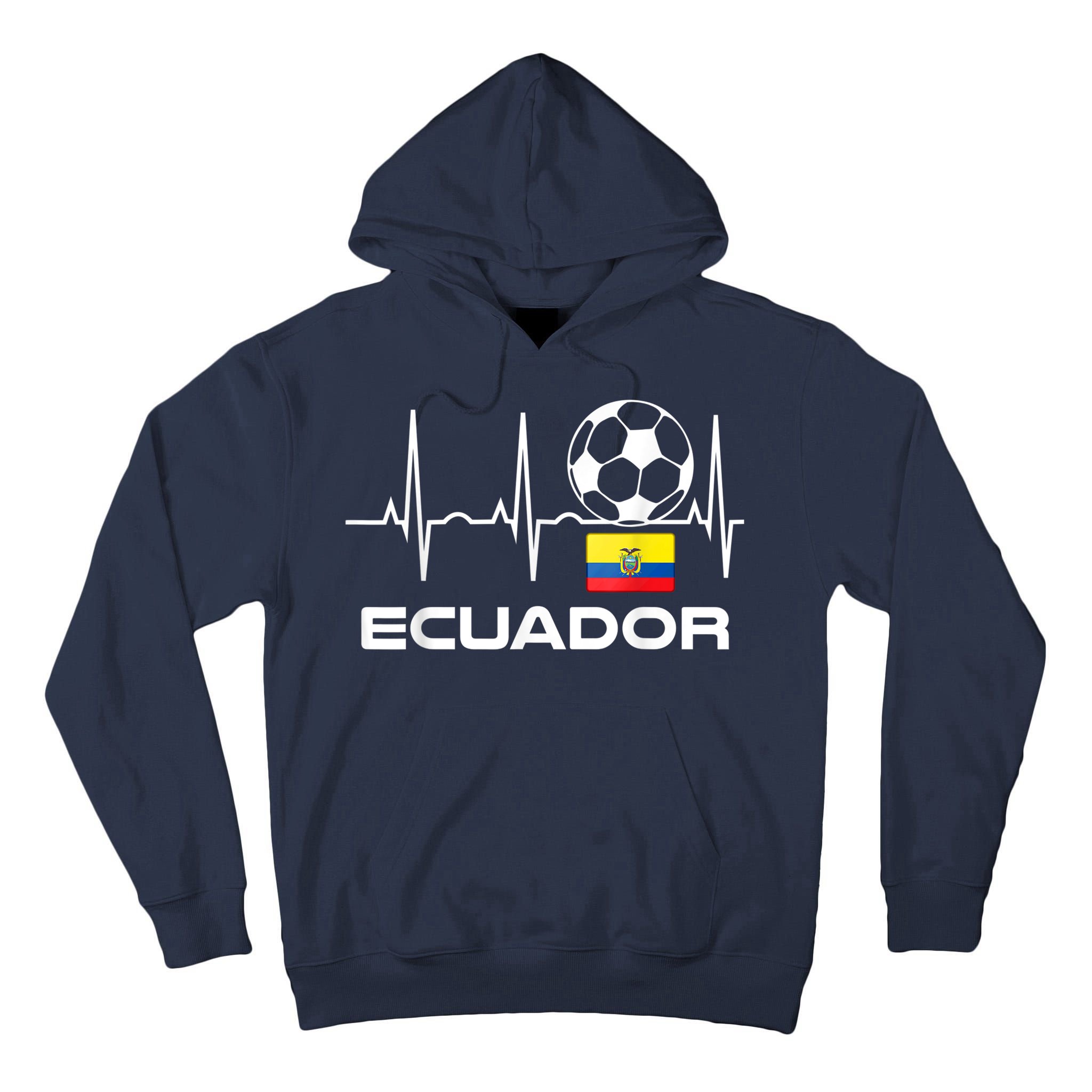 Ecuador Soccer Jersey Shirt - Ecuadorian Futbol Tall Hoodie