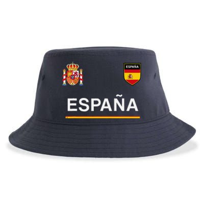 Espana Sportsoccer Jersey Flag Football Madrid Sustainable Bucket Hat