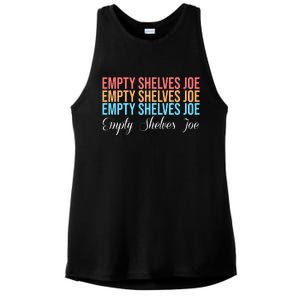 Empty Shelves Joe Retro Signature Ladies PosiCharge Tri-Blend Wicking Tank