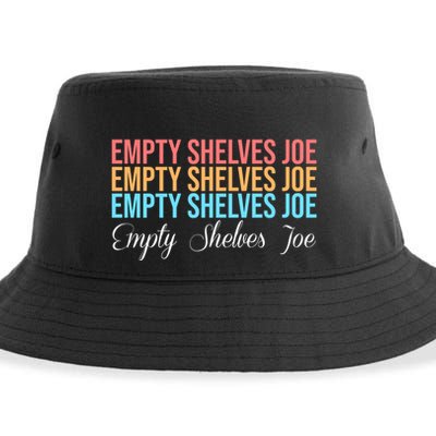 Empty Shelves Joe Retro Signature Sustainable Bucket Hat