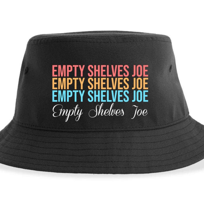Empty Shelves Joe Retro Signature Sustainable Bucket Hat