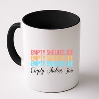 Empty Shelves Joe Retro Signature Coffee Mug