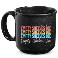 Empty Shelves Joe Retro Signature 15oz Campfire Ceramic Mug