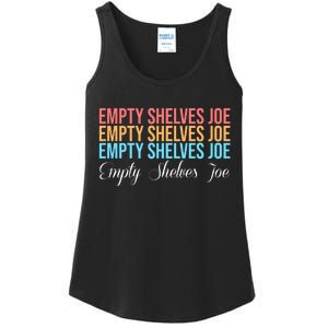 Empty Shelves Joe Retro Signature Ladies Essential Tank