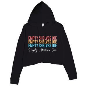 Empty Shelves Joe Retro Signature Crop Fleece Hoodie