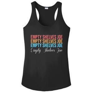 Empty Shelves Joe Retro Signature Ladies PosiCharge Competitor Racerback Tank