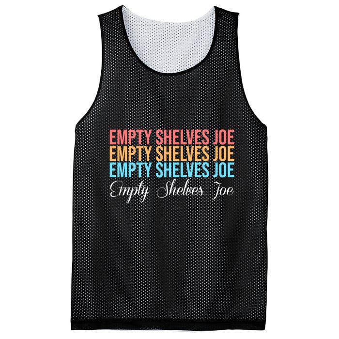Empty Shelves Joe Retro Signature Mesh Reversible Basketball Jersey Tank