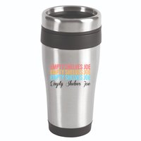 Empty Shelves Joe Retro Signature 16oz Travel Tumbler